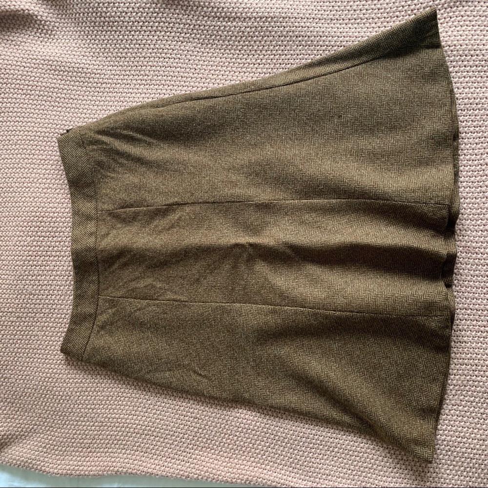 Brooks Brothers Tweed Wool Skirt